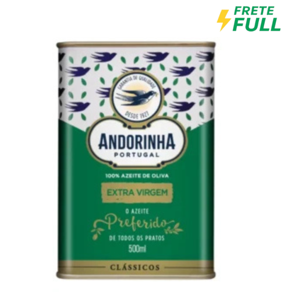 Azeite Extra Virgem Andorinha Lata 500ml - Clássicos