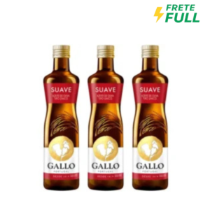 Kit Azeite de Oliva Gallo Tipo Único - 3 Unidades com 500ml Cada