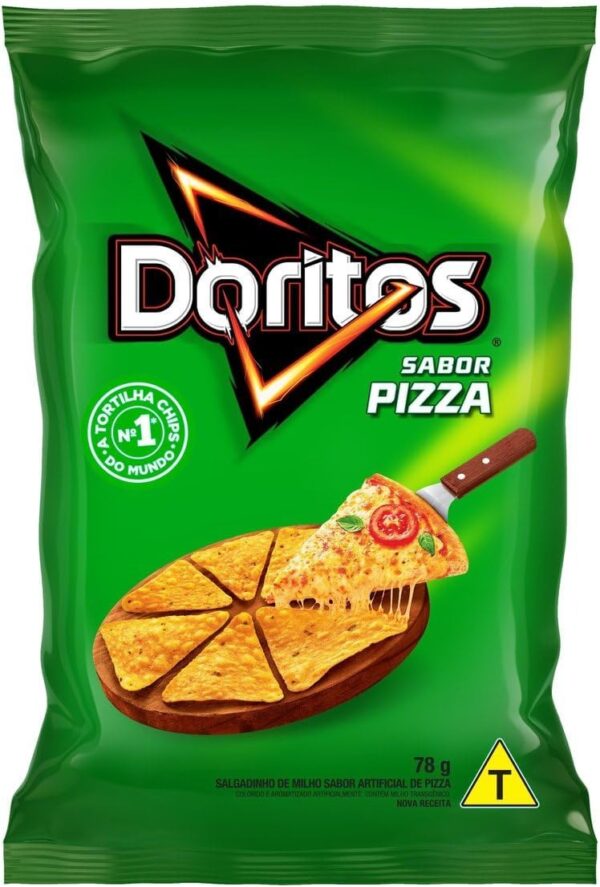 Salgadinho Doritos Pizza 78G - Imagem 4